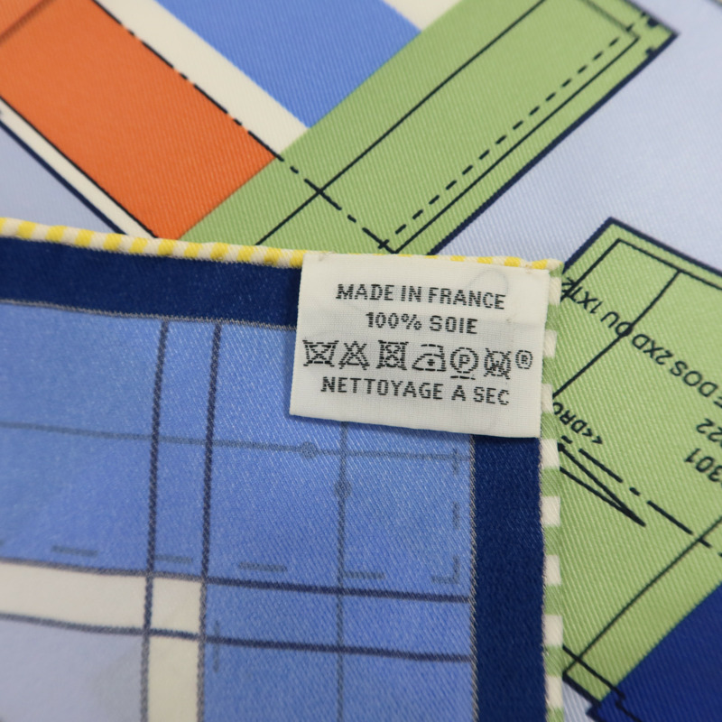 HERMES 絲質Scarf絲巾-8