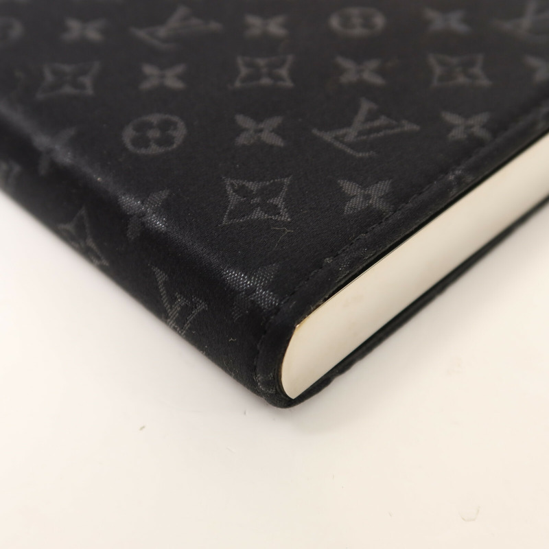 LOUIS VUITTON Satin Monogram Mini Satin Ange Chain Bag鏈帶肩背袋-10