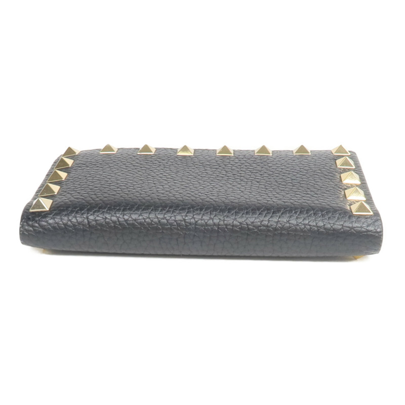 Valentino 牛皮皮革Rockstud Zipped Card Holder卡片套-3