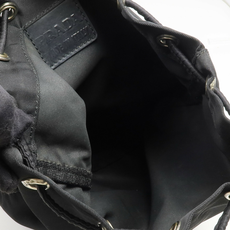 PRADA 尼龍Drawstring Pouch手拿包-11