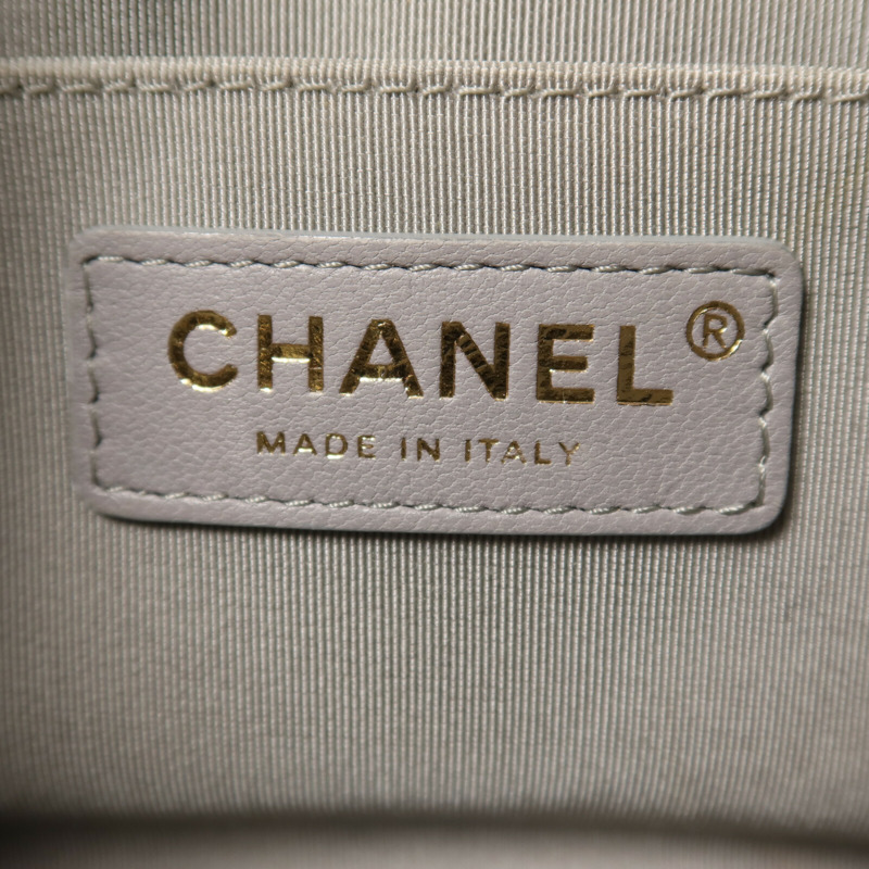 CHANEL 羊毛Chain Shoulder鏈帶肩背袋-5