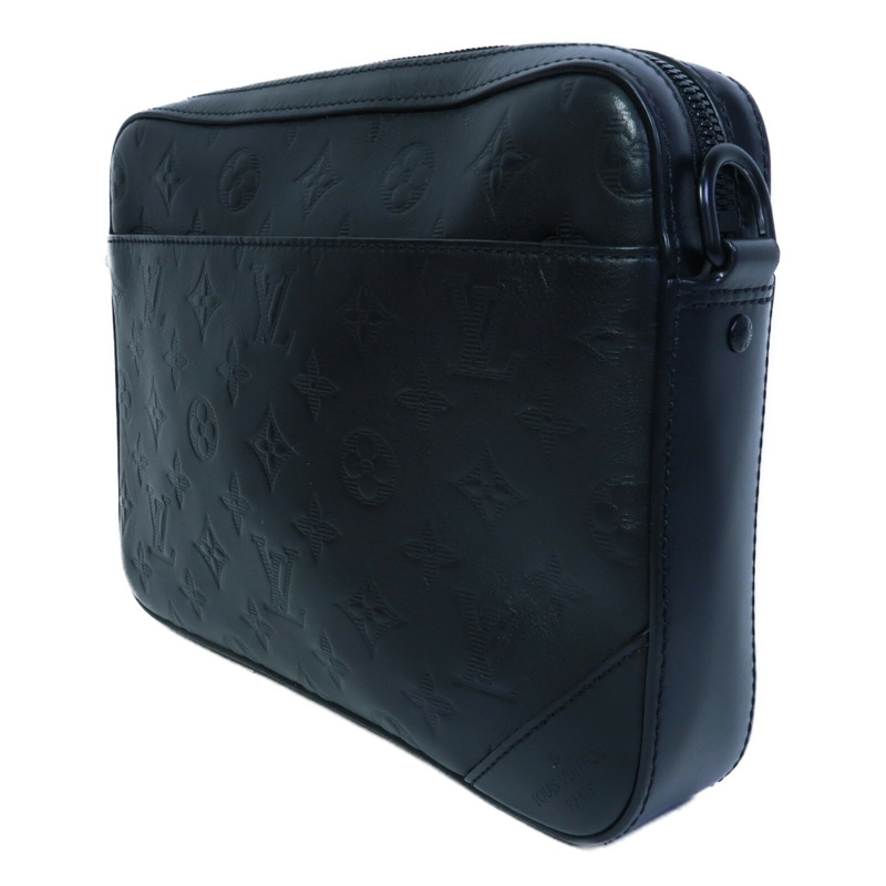 LOUIS VUITTON Monogam Shadow Dou Messenger Bag肩背袋-2