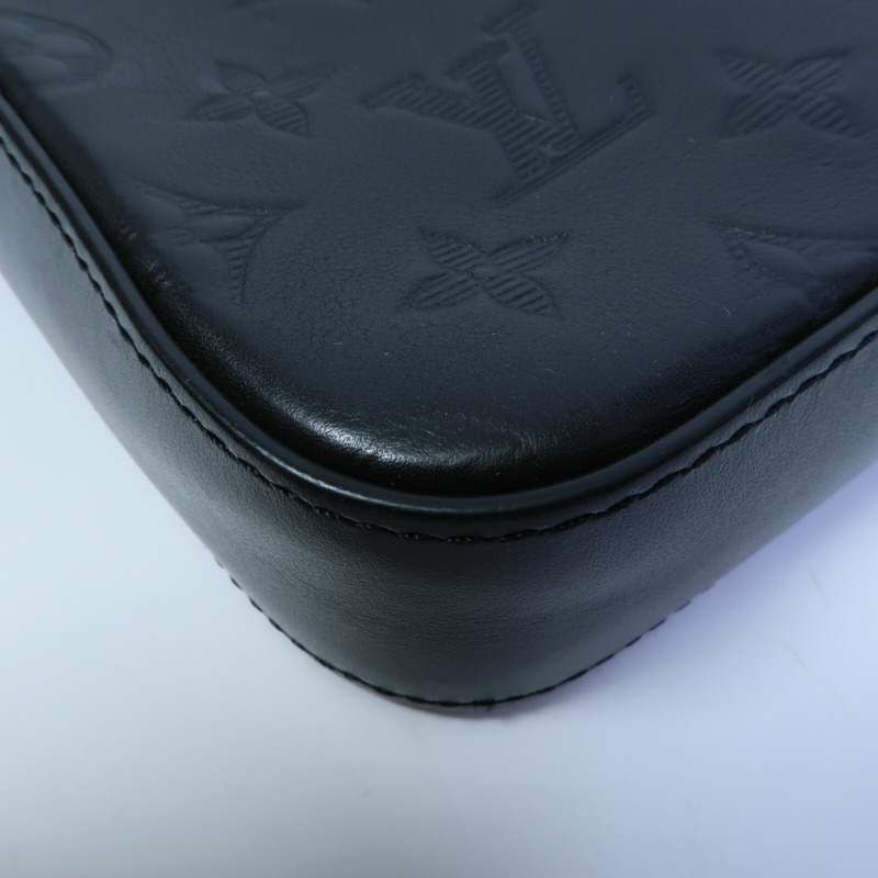 LOUIS VUITTON Monogam Shadow Dou Messenger Bag肩背袋-12