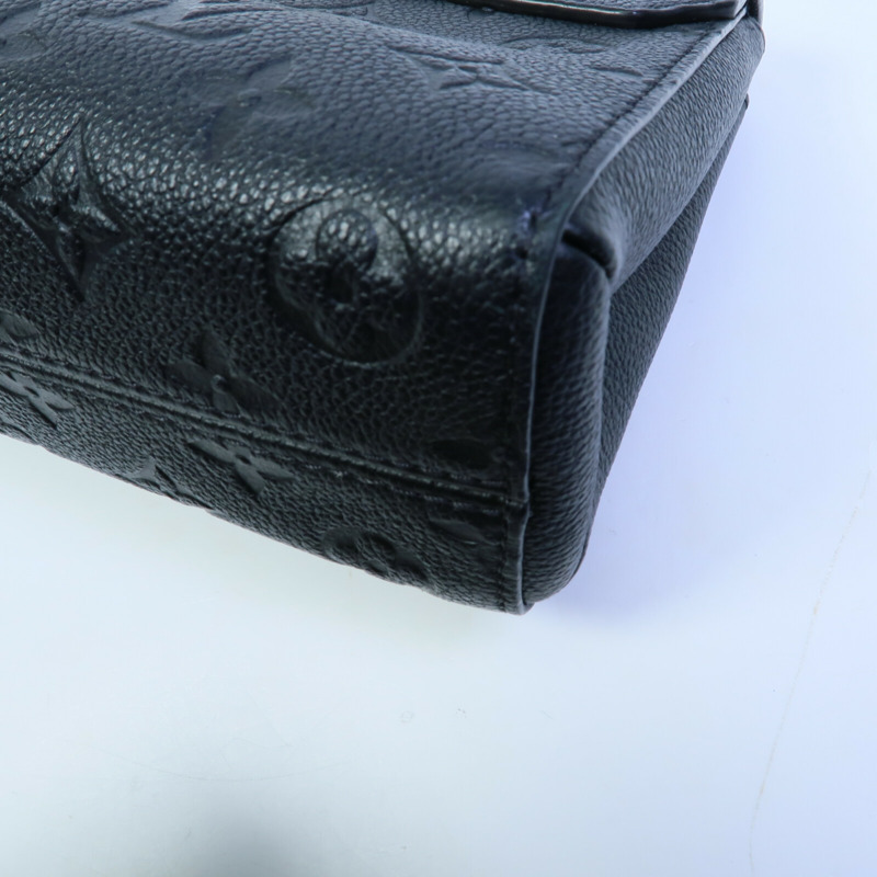 LOUIS VUITTON Monogram Empreinte Vavin BB鏈帶肩背袋-11