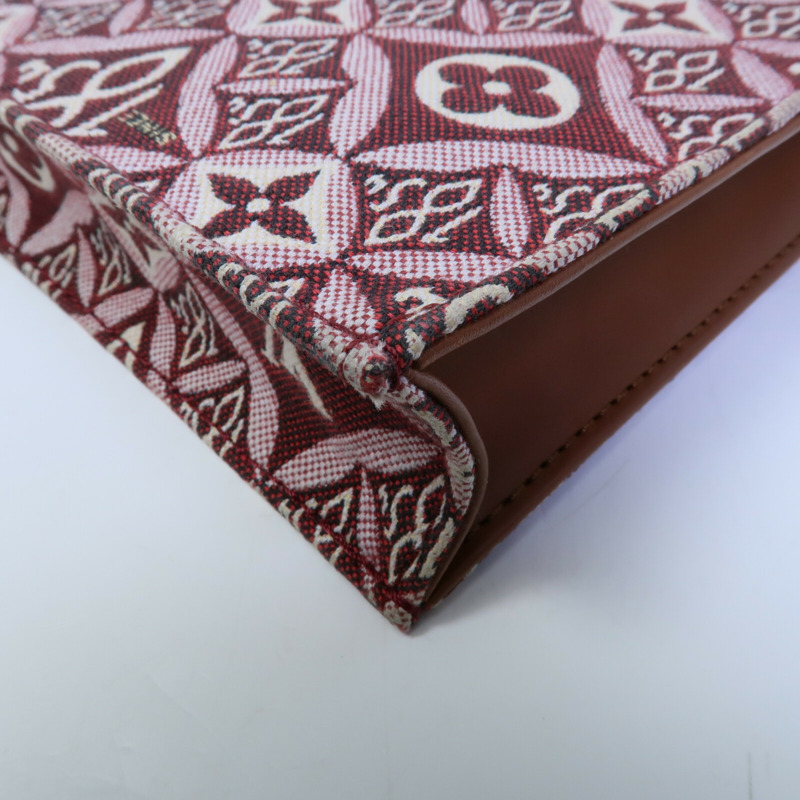 LOUIS VUITTON Monogram Jacquard Petit Sac Plat(Since 1854)手挽肩背兩用袋-12