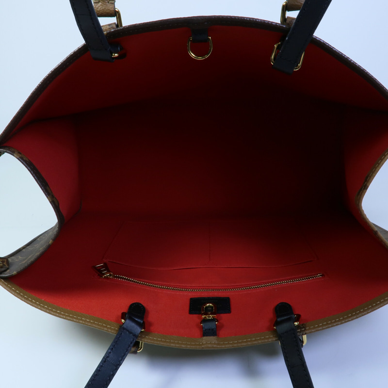 LOUIS VUITTON Monogram Giant OnTheGo GM手挽肩背兩用袋-4