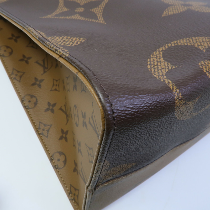 LOUIS VUITTON Monogram Giant OnTheGo GM手挽肩背兩用袋-8