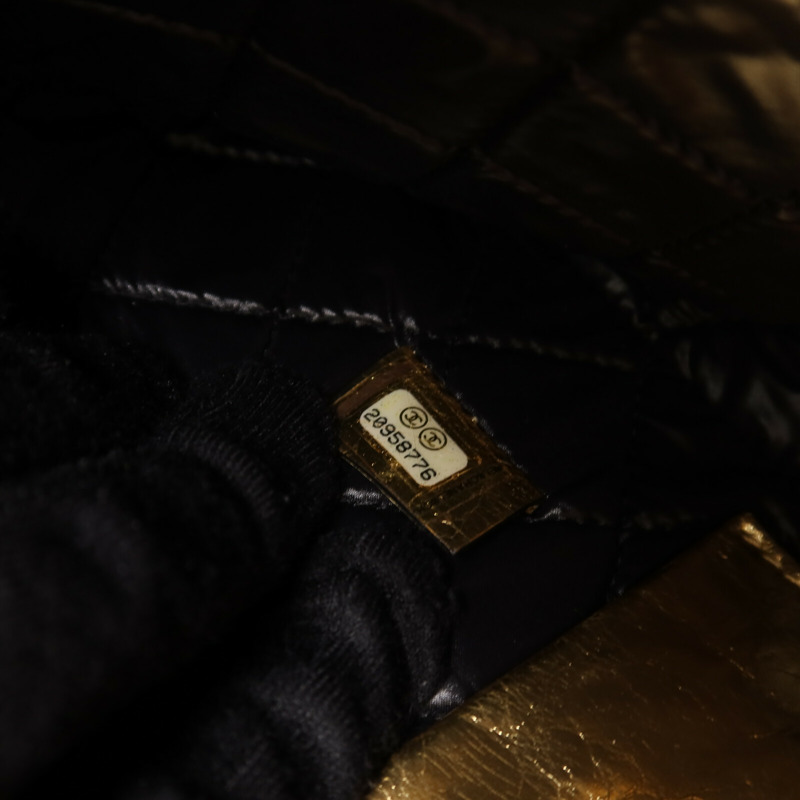 CHANEL 羊皮皮革Feministe Mais Feminine Pouch手拿包-6