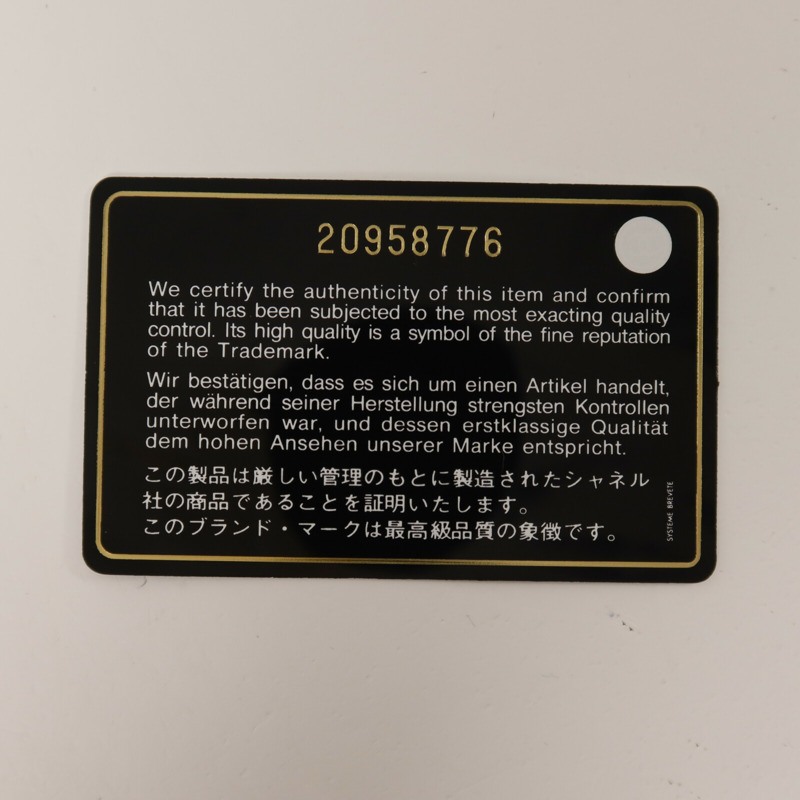 CHANEL 羊皮皮革Feministe Mais Feminine Pouch手拿包-9