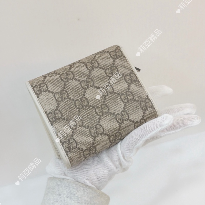 莉亞精品♡ Gucci 1955對開短夾 二手美品-2