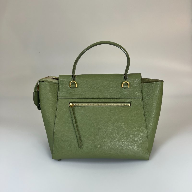 CELINE  橄欖綠鯰魚肩背包 MICRO-1