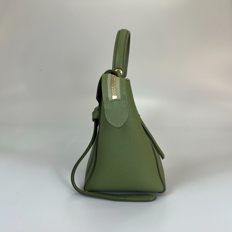 CELINE  橄欖綠鯰魚肩背包 MICRO-2