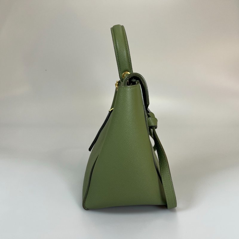 CELINE  橄欖綠鯰魚肩背包 MICRO-3