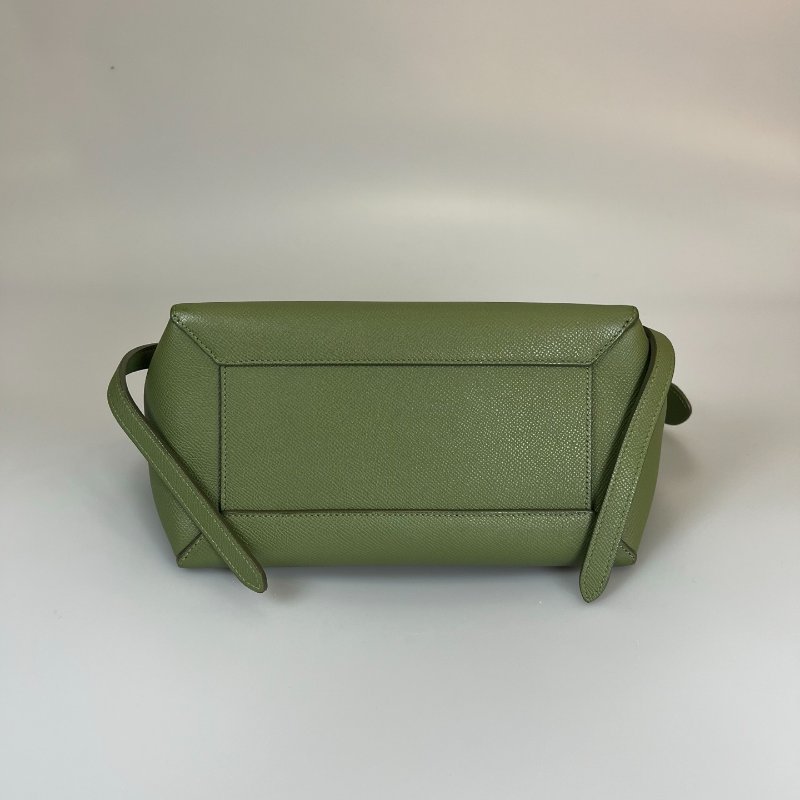 CELINE  橄欖綠鯰魚肩背包 MICRO-4