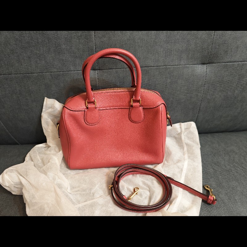 Coach經典波士頓包(乾燥玫瑰粉)-1