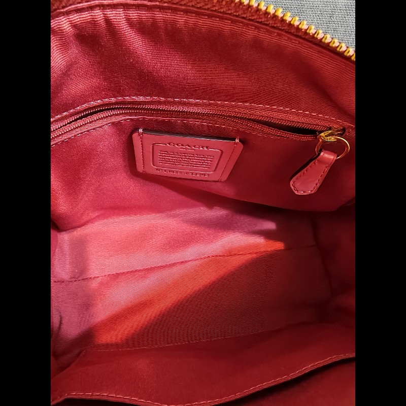 Coach經典波士頓包(乾燥玫瑰粉)-8