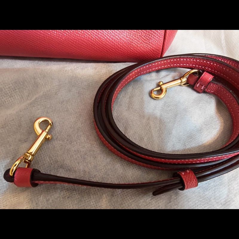 Coach經典波士頓包(乾燥玫瑰粉)-12