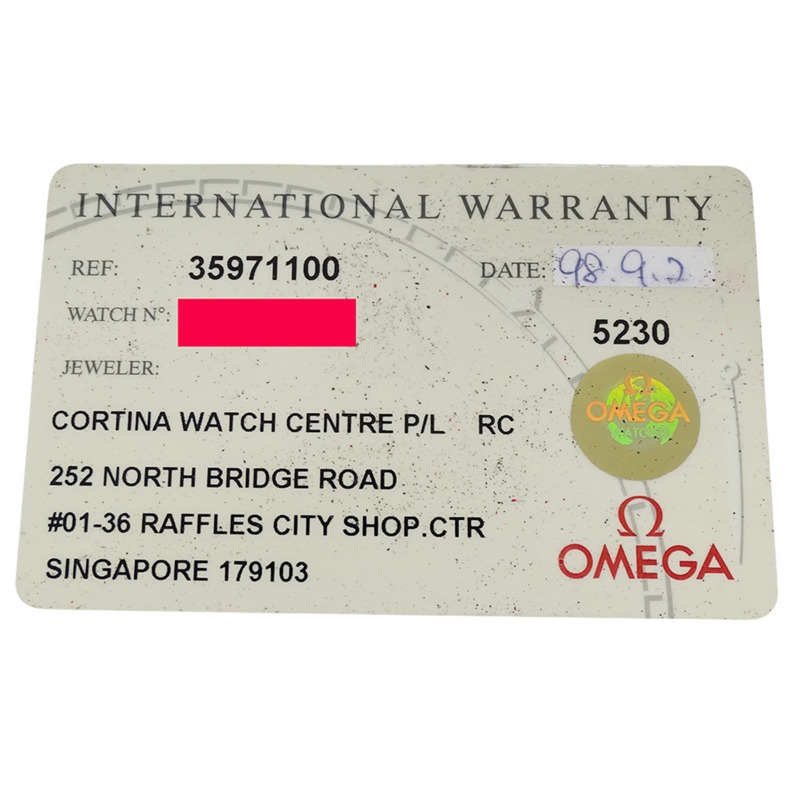 歐米茄超霸系列 3597.11.00 男士腕錶，品牌：阿波羅任務計時表，手動上鍊，不鏽鋼 (SS)，銀色和黑色。-7