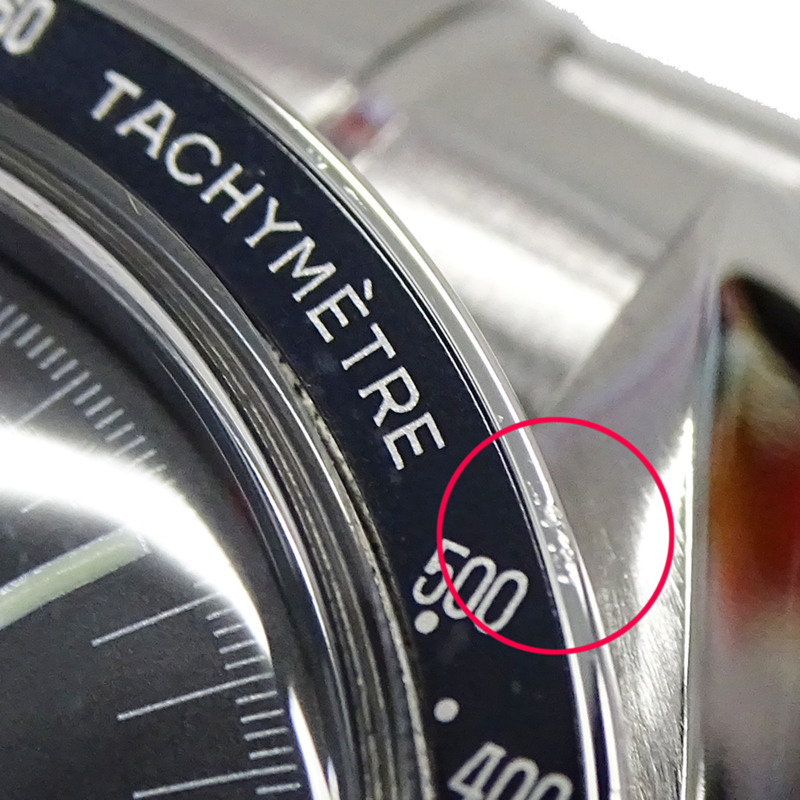 歐米茄超霸系列 3597.11.00 男士腕錶，品牌：阿波羅任務計時表，手動上鍊，不鏽鋼 (SS)，銀色和黑色。-11