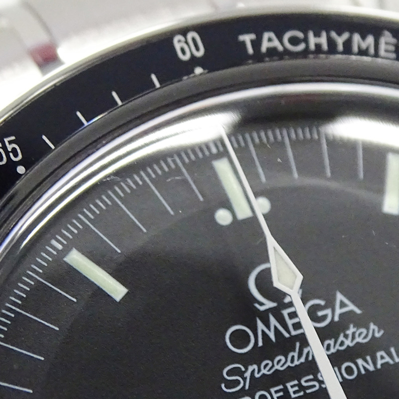 歐米茄超霸系列 3597.11.00 男士腕錶，品牌：阿波羅任務計時表，手動上鍊，不鏽鋼 (SS)，銀色和黑色。-13