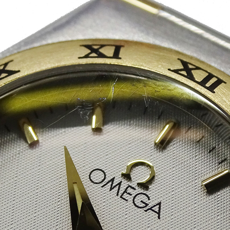 歐米茄星座系列 1372.30 女士腕錶，品牌名稱，石英機芯，不銹鋼 (SS) 與黃金 (YG) 組合，半條形錶帶-10