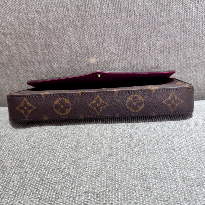 LV 帆布老花三合一 WOC  晶片款-3