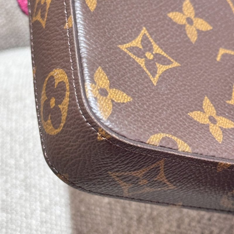 LV 帆布老花三合一 WOC  晶片款-11