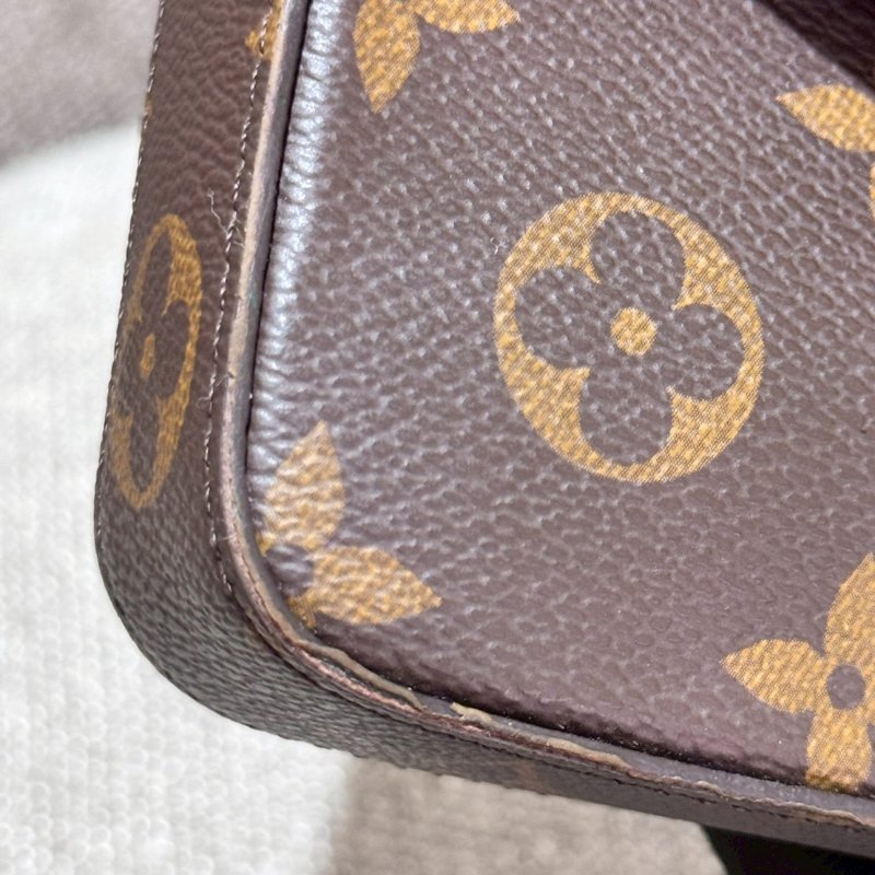 LV 帆布老花三合一 WOC  晶片款-12