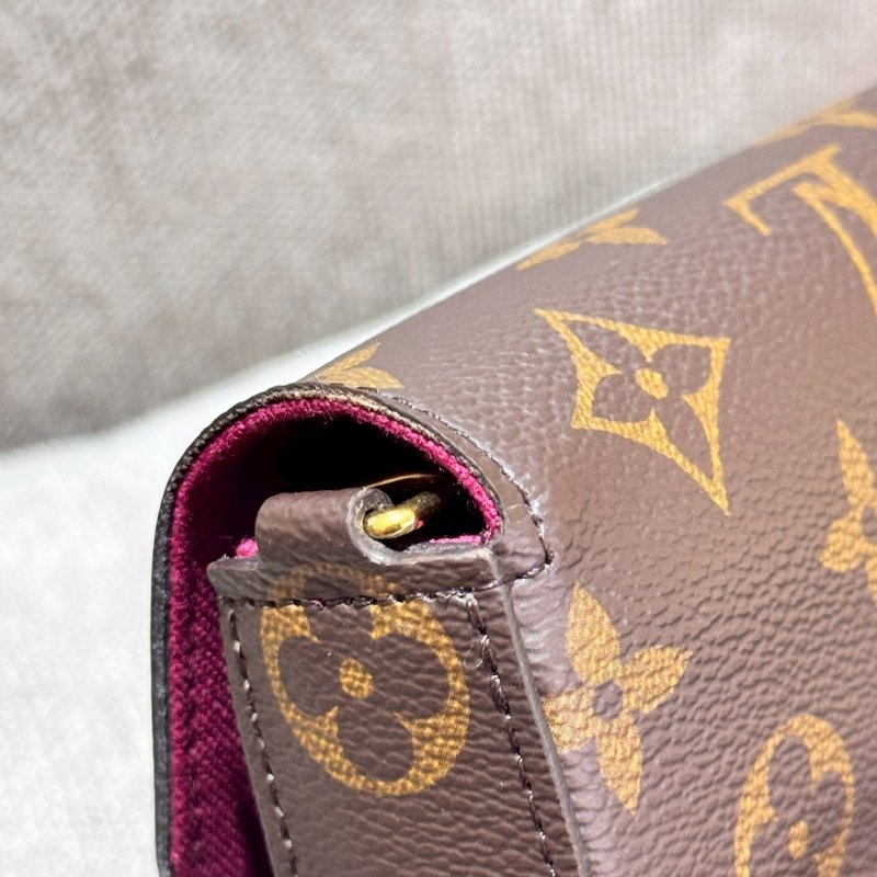 LV 帆布老花三合一 WOC  晶片款-17