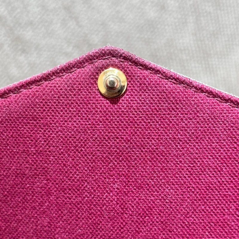 LV 帆布老花三合一 WOC  晶片款-22