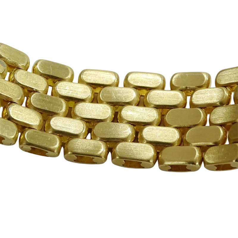 梵克雅寶女士腕錶，經典方形設計，鑲鑽，石英機芯，750YG（18K 純金）。-12