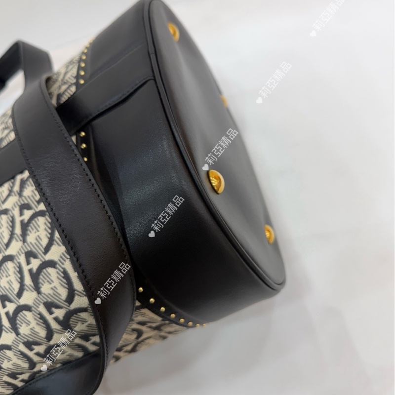 莉亞精品♡ Ferragamo 水桶包 二手美包-10