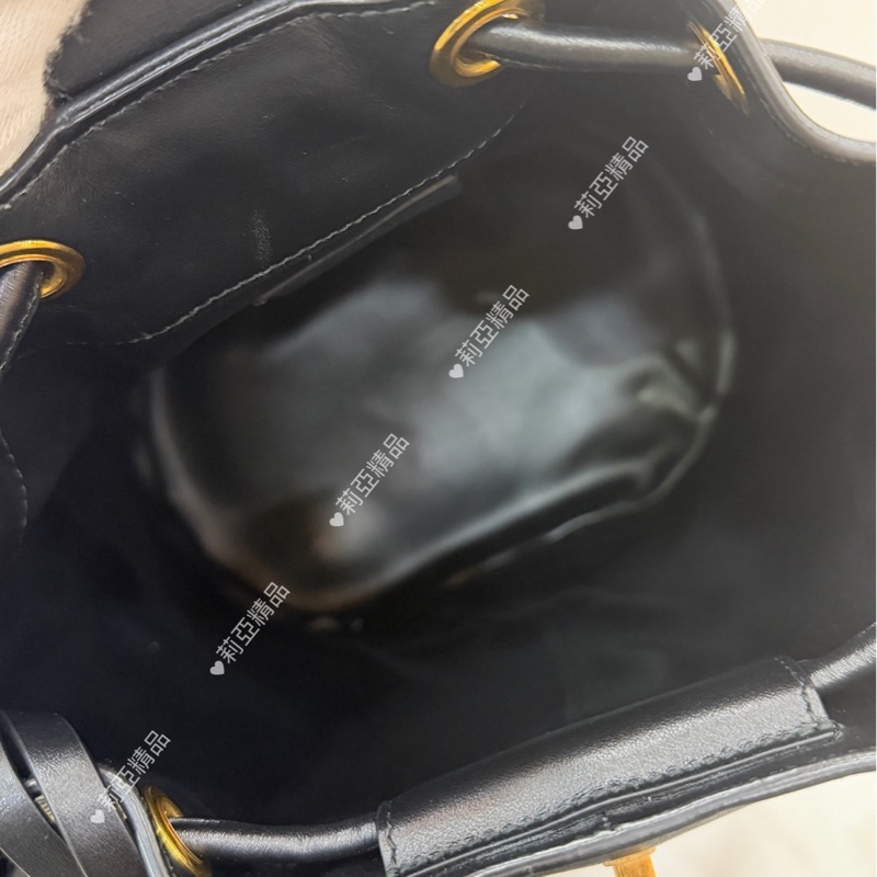 莉亞精品♡ Ferragamo 水桶包 二手美包-12