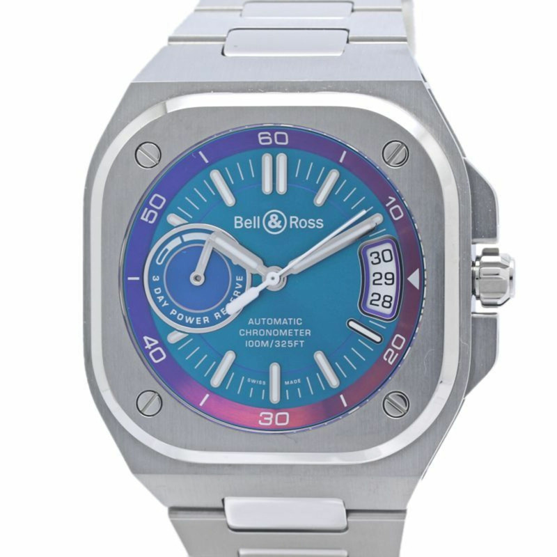 Bell & Ross BR-X5 炫彩精品店限量版 BRX5R-IRS-ST 不鏽鋼男士腕錶 40343-1