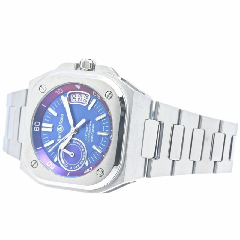 Bell & Ross BR-X5 炫彩精品店限量版 BRX5R-IRS-ST 不鏽鋼男士腕錶 40343-2