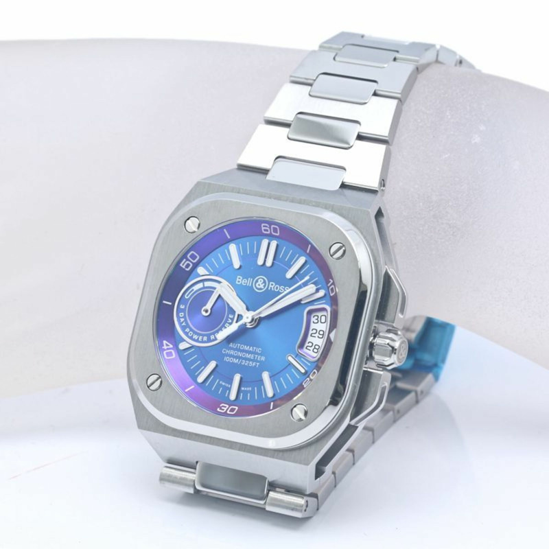Bell & Ross BR-X5 炫彩精品店限量版 BRX5R-IRS-ST 不鏽鋼男士腕錶 40343-6