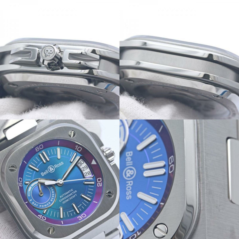 Bell & Ross BR-X5 炫彩精品店限量版 BRX5R-IRS-ST 不鏽鋼男士腕錶 40343-7