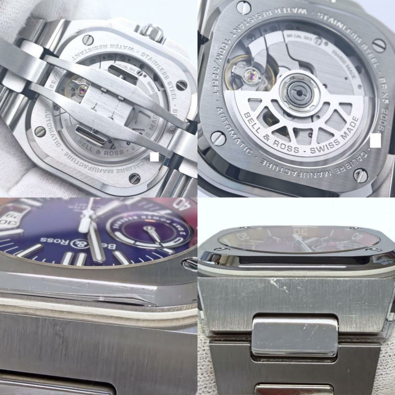 Bell & Ross BR-X5 炫彩精品店限量版 BRX5R-IRS-ST 不鏽鋼男士腕錶 40343-9