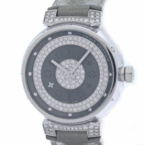 LOUIS VUITTON Tambour GM 鑽石 Q111U0 男士手錶 40325