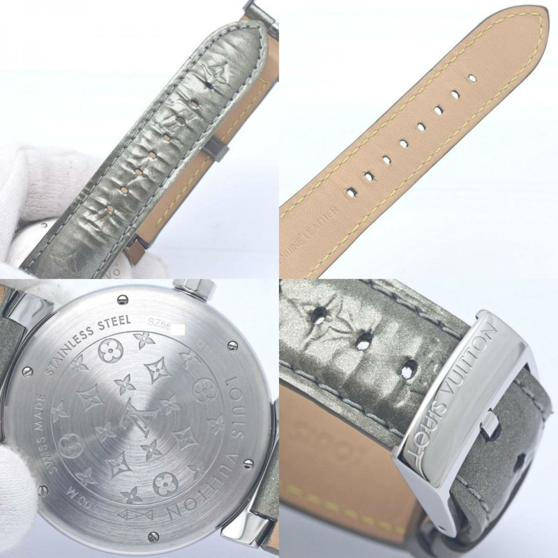 LOUIS VUITTON Tambour GM 鑽石 Q111U0 男士手錶 40325-9