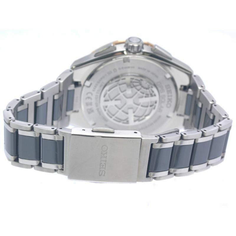 精工 Astron Nextar 2025 限量版 SBXC180 5X83-0AR0-1 GPS 太陽能電波男士腕錶，鈦金屬 x 陶瓷錶殼，40322-3