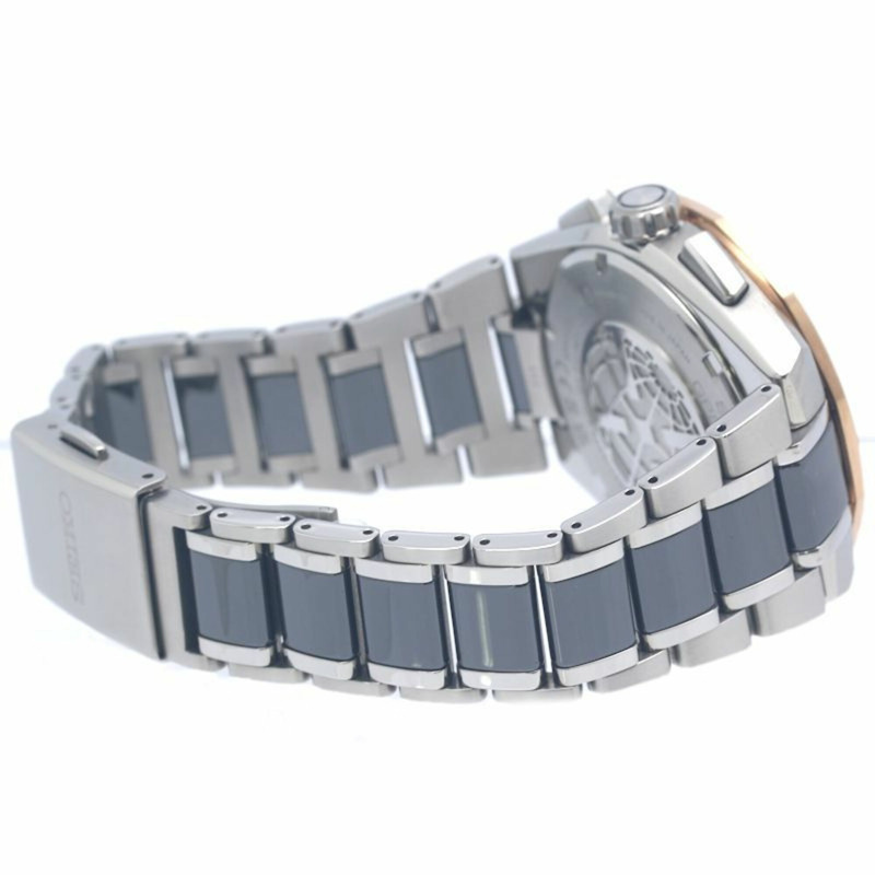 精工 Astron Nextar 2025 限量版 SBXC180 5X83-0AR0-1 GPS 太陽能電波男士腕錶，鈦金屬 x 陶瓷錶殼，40322-5