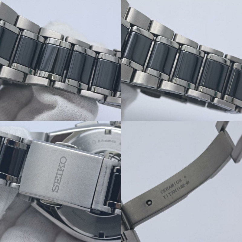 精工 Astron Nextar 2025 限量版 SBXC180 5X83-0AR0-1 GPS 太陽能電波男士腕錶，鈦金屬 x 陶瓷錶殼，40322-9