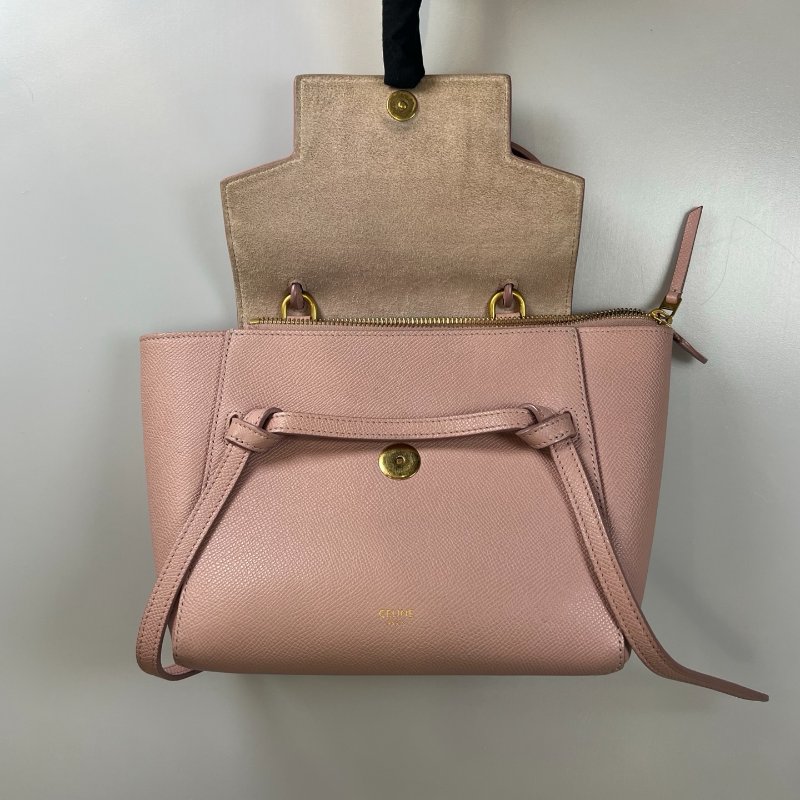 CELINE 粉色鯰魚包NANO-5