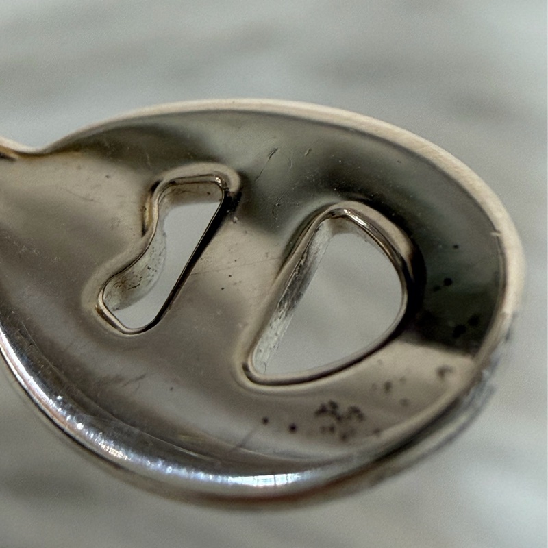 HERMES Chaine d'ancre Enchainee 925純銀半圈豬鼻子手環-23