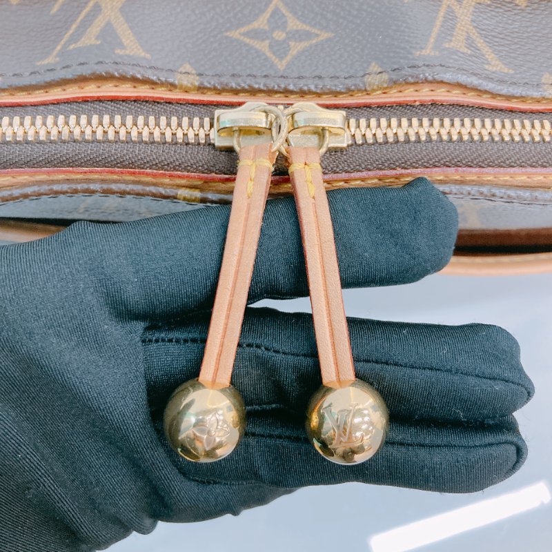 MS0638 Louis Vuitton 路易威登 三角金球 斜背 帆布 金扣 Popincourt Long Canvas Monogram x GHW-11