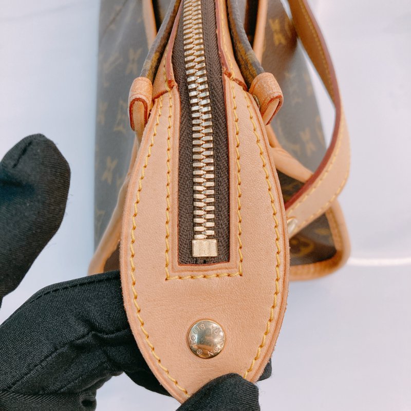 MS0638 Louis Vuitton 路易威登 三角金球 斜背 帆布 金扣 Popincourt Long Canvas Monogram x GHW-13