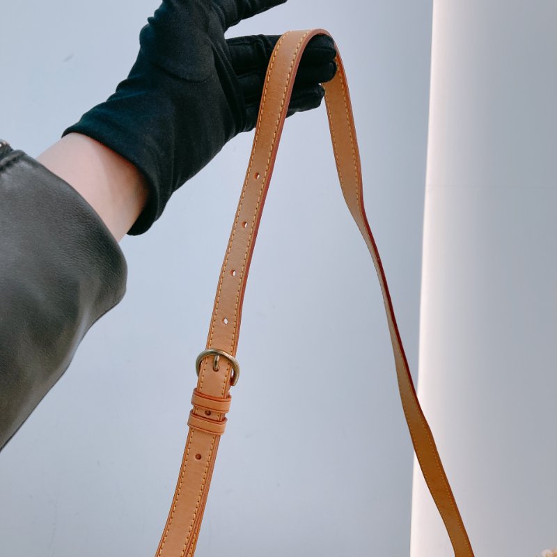 MS0638 Louis Vuitton 路易威登 三角金球 斜背 帆布 金扣 Popincourt Long Canvas Monogram x GHW-15