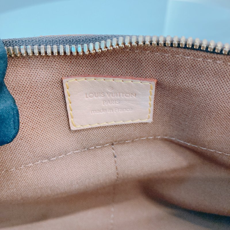 MS0638 Louis Vuitton 路易威登 三角金球 斜背 帆布 金扣 Popincourt Long Canvas Monogram x GHW-22