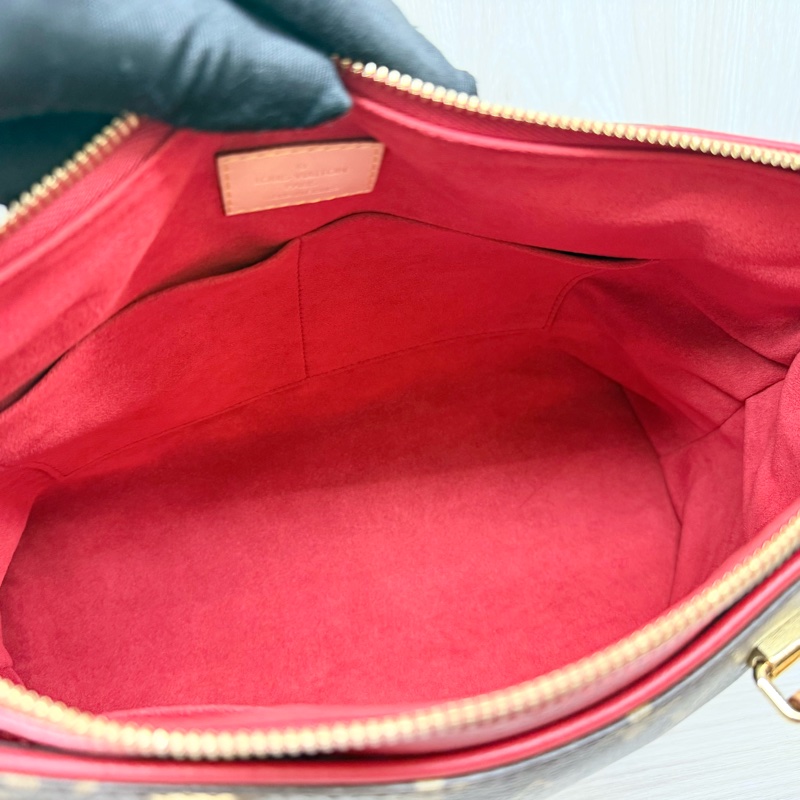 LV原花拼Pallas MM側背包M41175-7